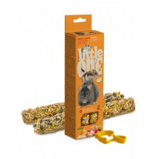 Little One Палочки для хомяков и грызунов с фруктами и орехами 2* 60г